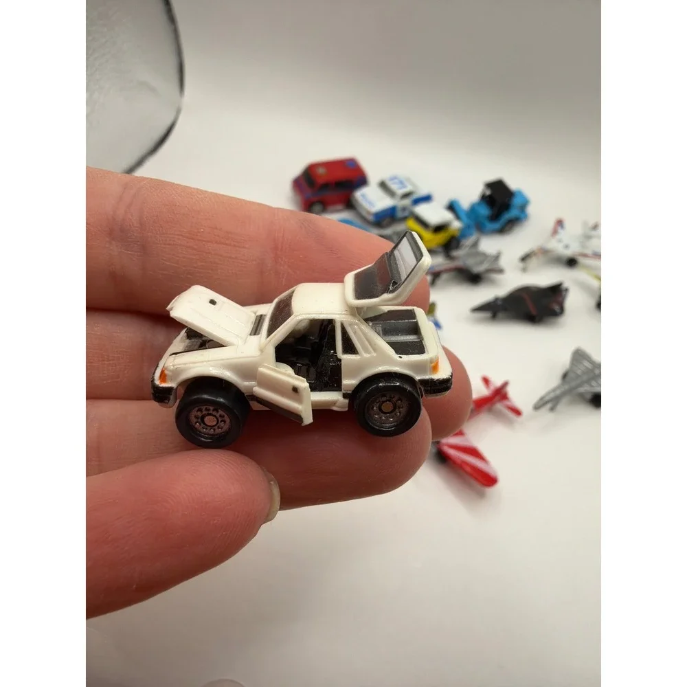 Galoob‎ Micro Machines Toy Lot  Multicolor Vintage 1988 Cars Planes 14pc